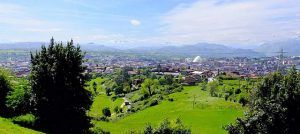 Oviedo desde el monte Naranco