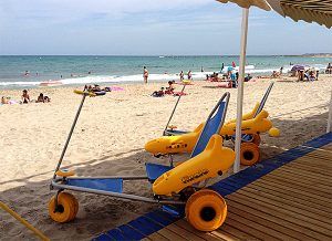 Playas accesibles en Alicante