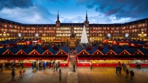 Mercado accesible Plaza mayor de Madrid